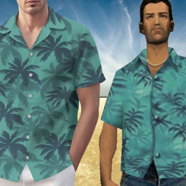 Vice City Shirt, Tommy Vercetti Shirt, Retro Gamer Gift, Video Game Shirt, Vintage Shirt