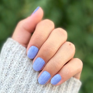 Lavender Fields Nail Polish Wraps Stickers Strips Designs Cute Trendy Festive Summer DIY Manicure