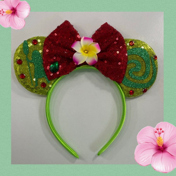 Moana Disney inspired mickey ears