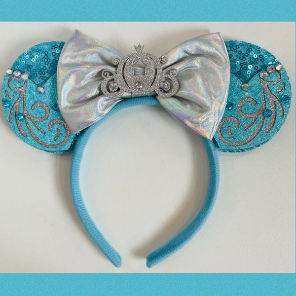 Disney Cinderella inspired Mickey ears