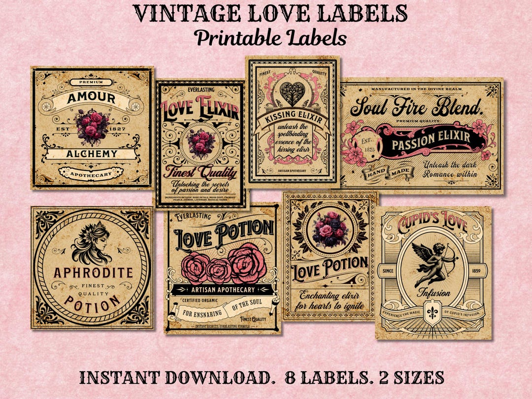 vintage-love-labels-printable-labels-love-apothecary-labels-printable-valentines-day-bottle-labels-jar-labels-love-potion-labels-etsy for Free Printable Vintage Apothecary Labels Vintage Love Labels Printable Labels,love Apothecary Labels Printable,valentines Day Bottle Labels Jar Labels,love Potion Labels - Etsy for Free Printable Vintage Apothecary Labels