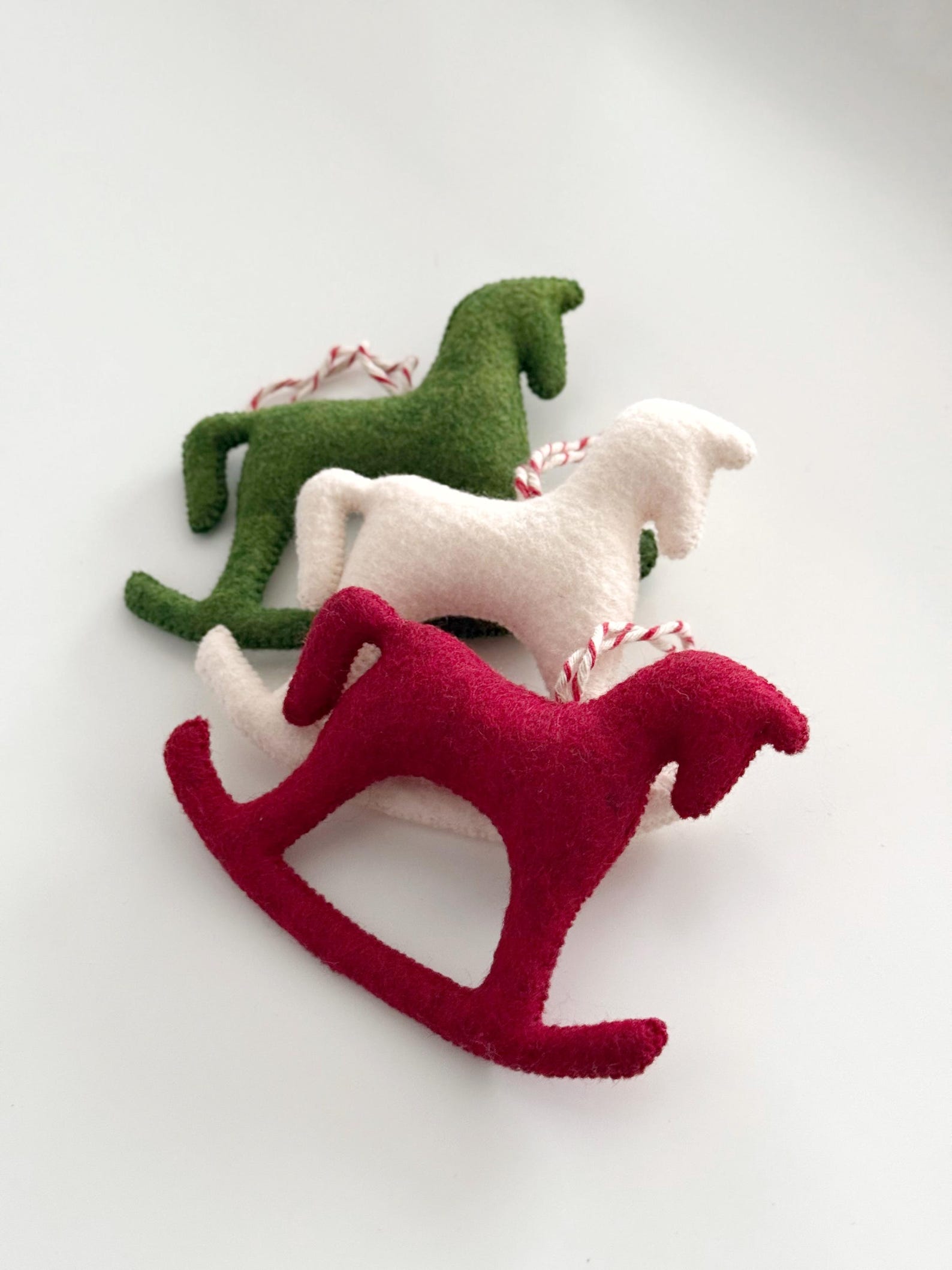 Christmas Ornament Rocking Horse PDF Pattern Sewing Christmas ...