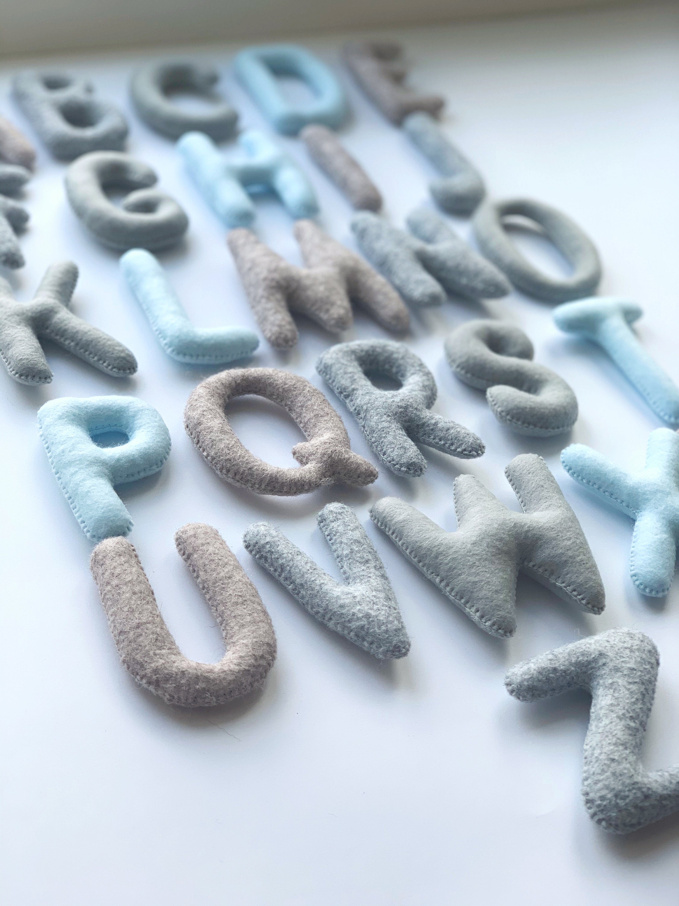 Digital Sewing Pattern Felt Alphabet Sewing Pattern ABC Handmade ...