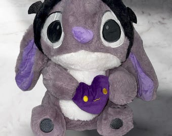 Vampire Love Stitch 15in Plush: Stash Jar Doll - 16oz Mason Jar