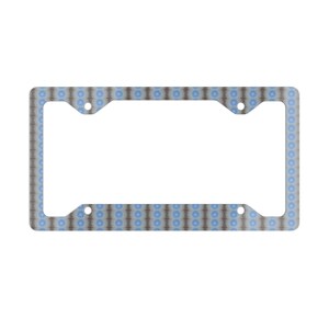 Sleek Metal License Plate Frame - Custom Car Accessory, Auto Enthusiast Gift, Stylish Personalization, Great for Birthdays or Anniversaries