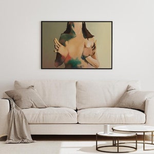 Hand Made Oil Painting - Title COMPASSION - Evolutionary Art