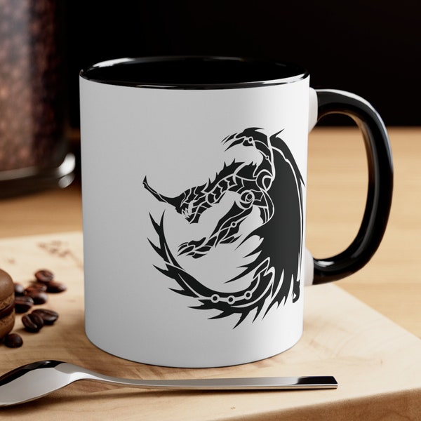 Mug Gore Magala MHW, tasse à café gaming 11 oz, cadeau pour joueur, cadeau pour les joueurs, cadeau meilleur ami, cadeau geek mari pour homme, cadeau pour petit ami