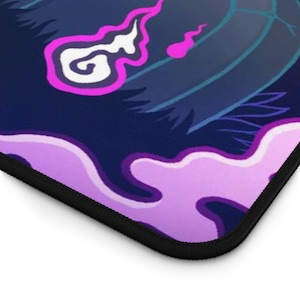 Gengar Desk Mat Anime Desk Pad Gaming Mousepad XL Extra Large Mouse Pad, Gaming Mouse Pad, Keyboard Mat, Deskmat, Deskpad Gamer Gift For Him image 6