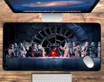 Sci-Fi Extra Large Mouse Pad, Stormtroopers Desk Mat, Mouse Mat, Desk Pad, Starwars Keyboard Mat, Gaming Desk Pad, Mousemat, Deskmat Deskpad