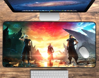 Final Fantasy Desk Mat, Mousepad, Extra Large Mouse Pad, Gaming Mouse Pad, Keyboard Mat, Anime Desk Pad, Deskmat, Deskpad Gamer Gift For Him