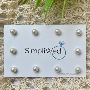 Pearl Veil Weights | Magnetic Veil Weights | Wedding veil weights