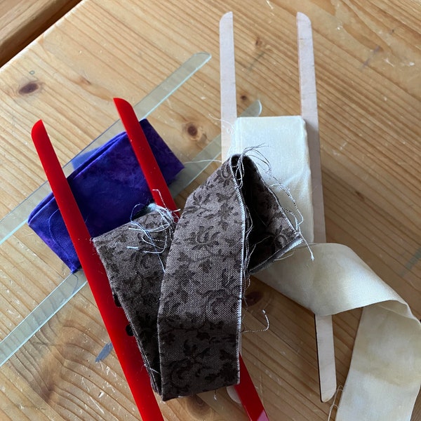 Bindung Spule für Quilten 100% recyceltes recycelbares Acryl Umweltfreundliches Quilting Bobbin Holzwerkzeug Häkeln Geschenk Mama Quilt Tip Idee Frauen