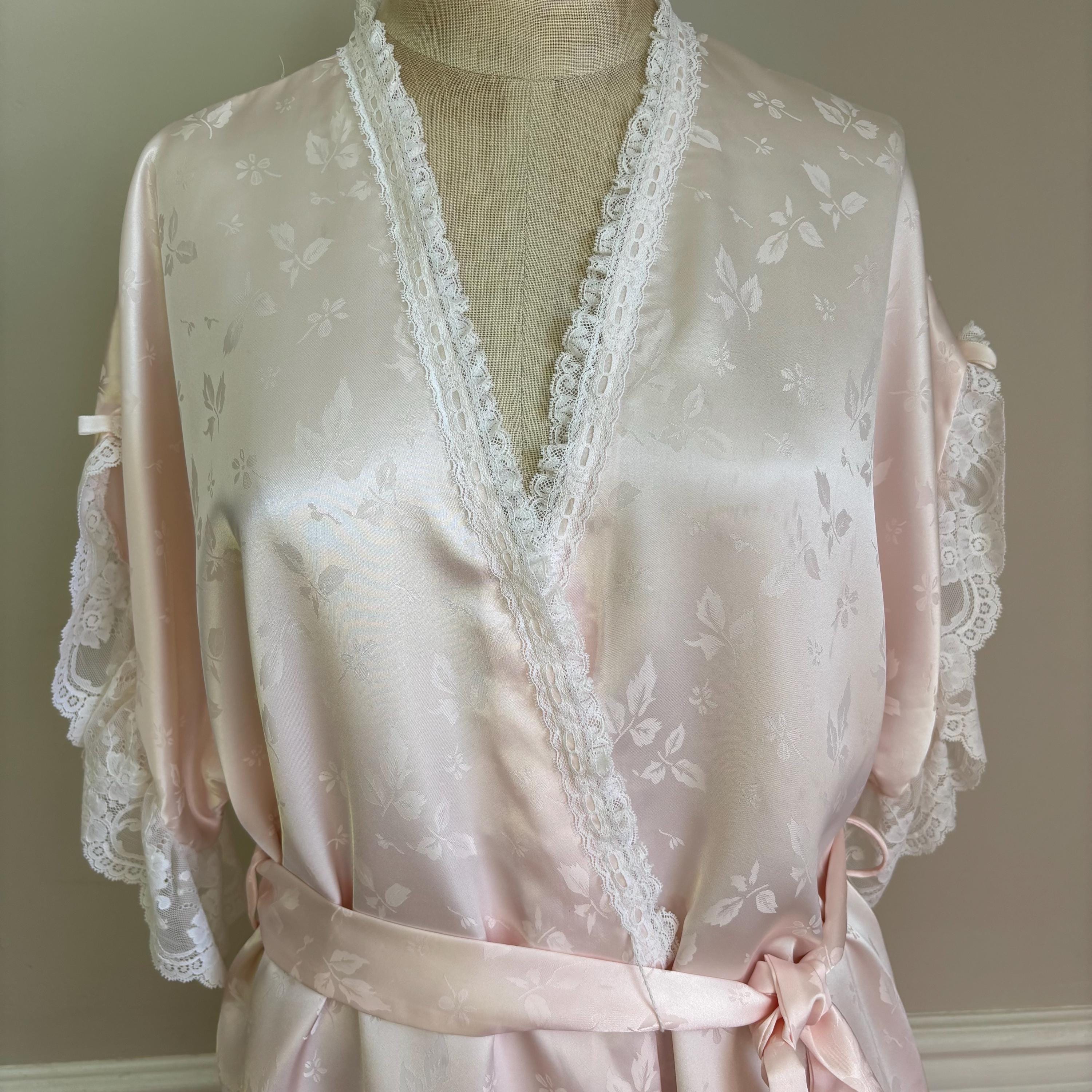 Vintage Lace Robe - Etsy Vintage Lace Robe - Etsy