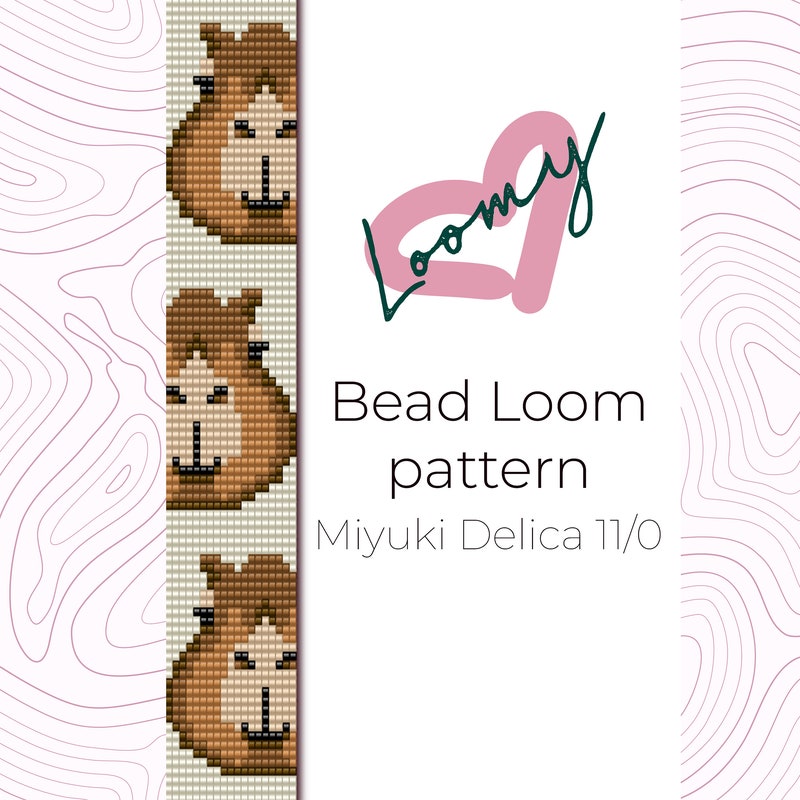 Capybara Bead Pattern - Etsy