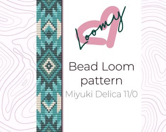 Miyuki Delica 11/0 Armband-Muster (PDF Anleitung)