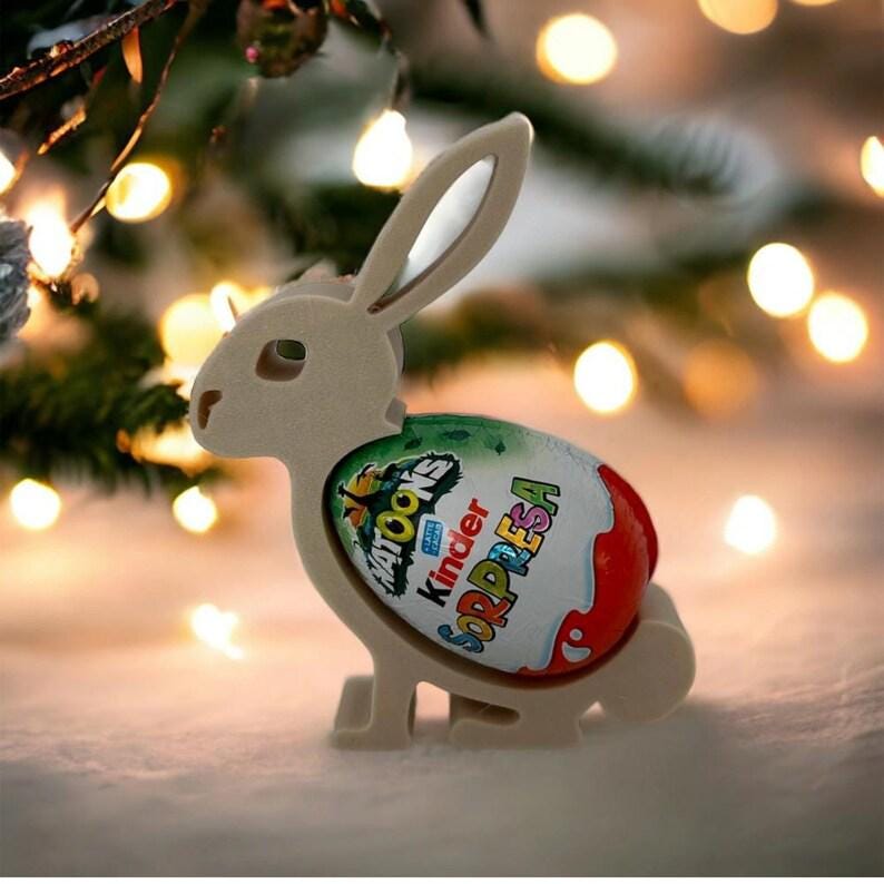 Decorazioni Pasquali Conigli In Legno - Ornamenti Per Interni Ed Esterni, Idee Regalo - Foto 8