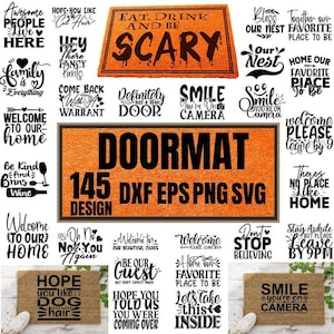 Doorstep Chuckles: Lustiges Fußmatte SVG Bundle - fügen Sie Witz zu Ihrem Willkommen - Fußmatte SVG Bundle, lustige Fußmatte SVG Bundle Grafik, Fußmatte Zitat