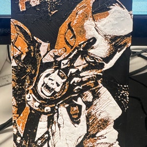 Cartão de impressão 3D Jojo Anima