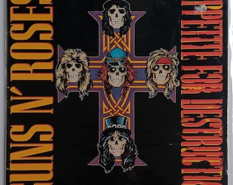 1987 Guns N' Roses [Appetite For Destruction] LP!