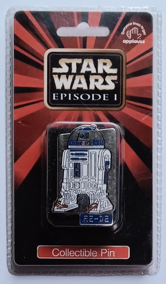 Vintage Star Wars Episode 1 R2-D2 Collectors Pin!… - image 1