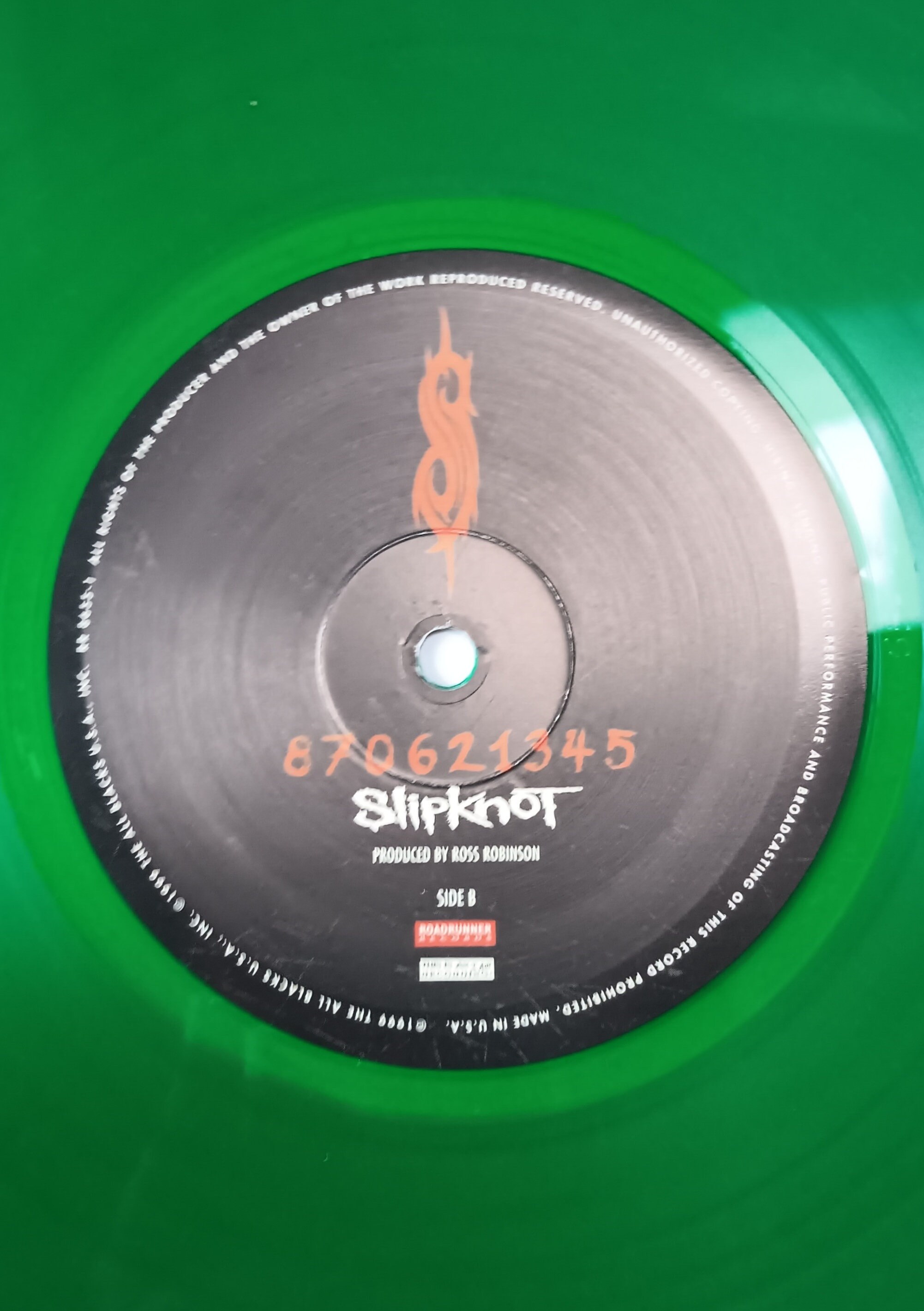 SlipKnot 1st Slime-Green Vinyl レコード SlipKnot 1st Slime-Green Vinyl レコード