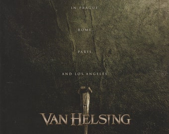 Vintage 2003 [Van Helsing] Promo Poster Book!