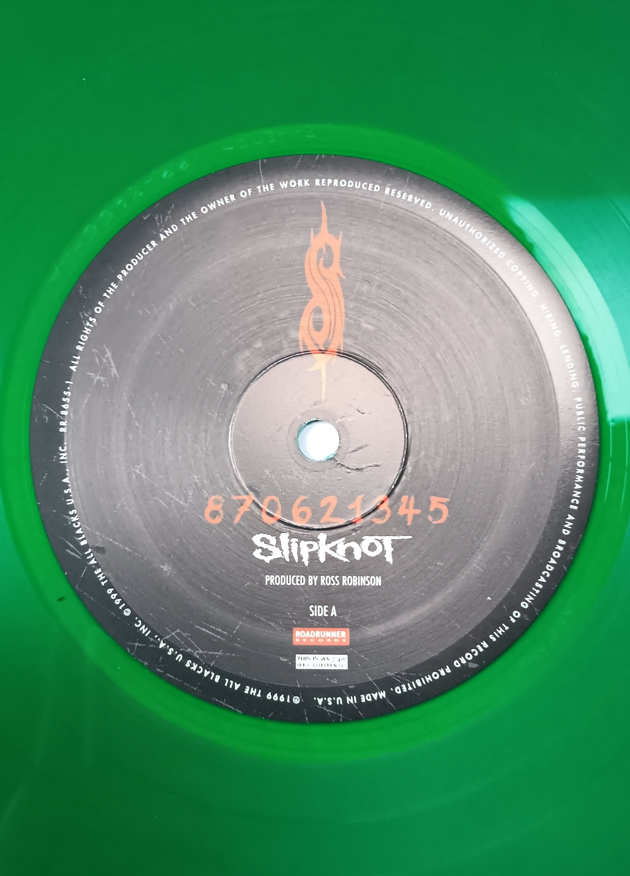 1999 Slipknot – [slipknot] - Slime Green Vinyl LP! - Etsy