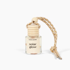Diffuseur de voiture | Désodorisant pour voiture | Diffuseur parfumé suspendu pour voiture | lueur solaire | Accessoires de voiture mignons | Parfums de printemps et d&#39;été