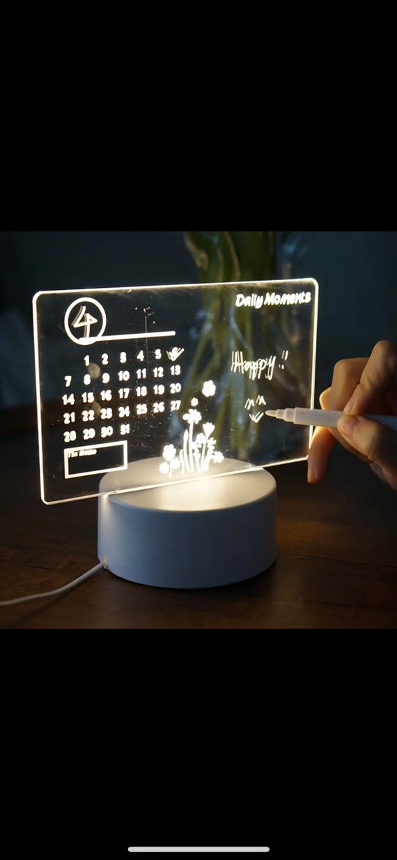 What is Led Message Night Light Board?
