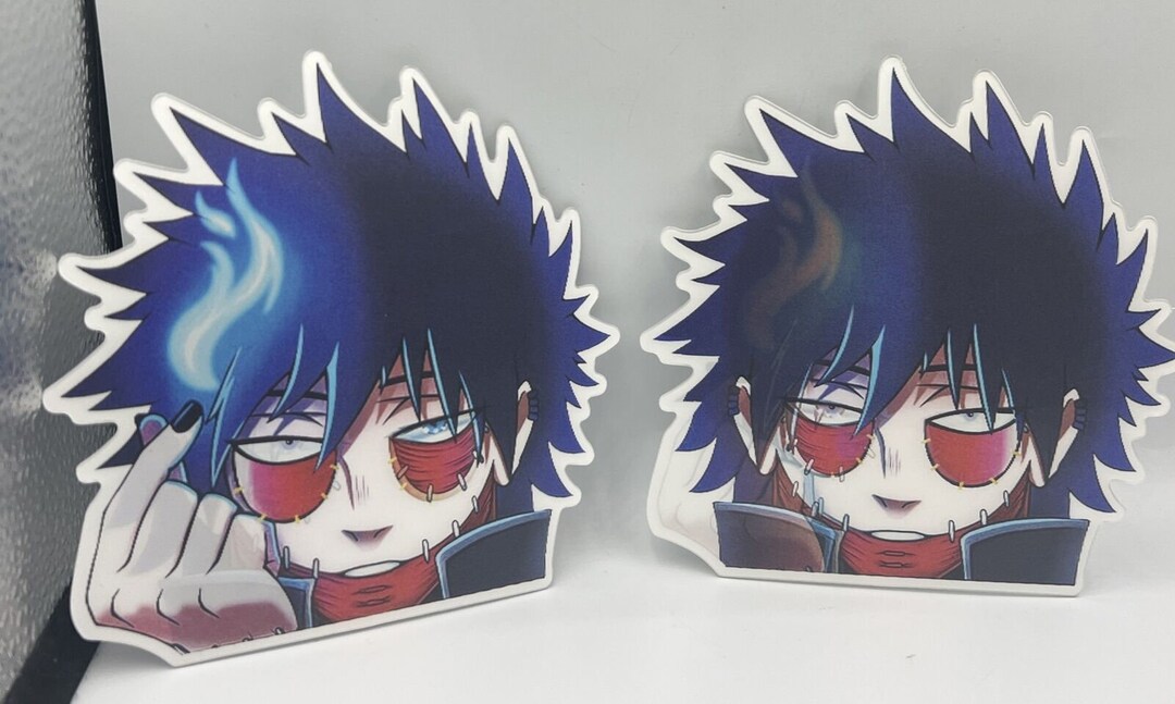 Blue Flame Dabi My Hero Academia Anime 3d Lenticular Motion Car Sticker ...