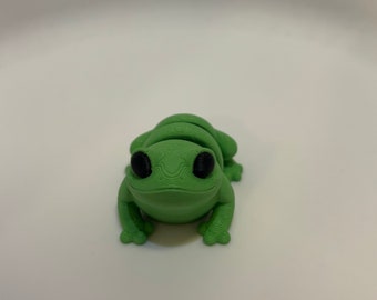 Tushy Toadlet | 3D Printed Frog | Articulated | Desk Toy | Fidget Toy | Gift