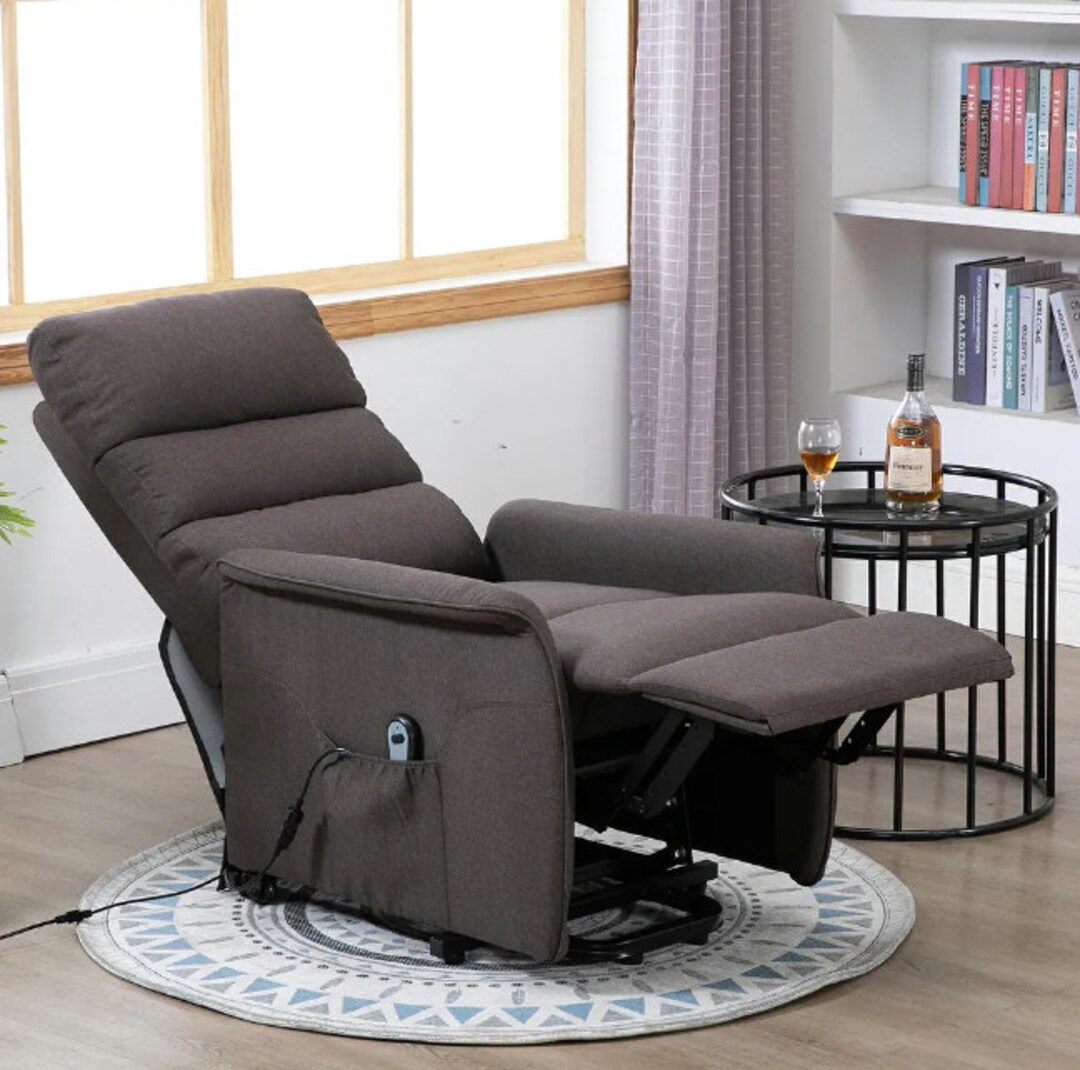 Power Lift Assist Recliner Chair With Remote Etsy