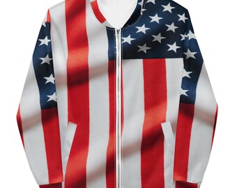 American Flag Bomber Jacket