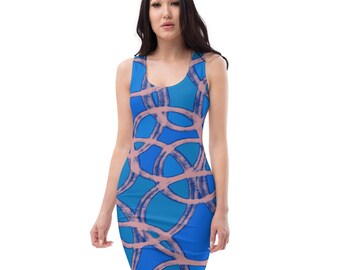 Abstracts Bubbles Bodycon dress