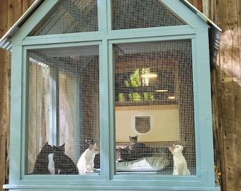 The Catio from Nahimana Forest Kitten Rescue