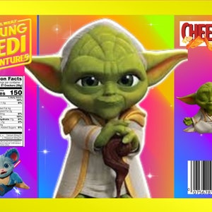 Smileydesigns Anpassad Jedi (Star Wars) Cheez-It Chip Bag Mall Redigerad