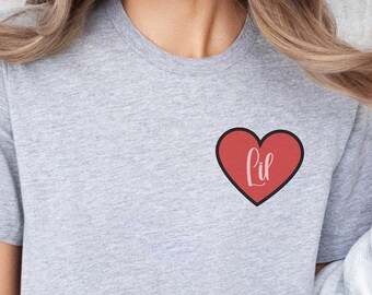 LIL SIS Perfect Match Sorority Family Shirt, Big & Lil Reveal, Greek Life Shirts, Valentine Sister Tee, Matchbook Big Little T-Shirts