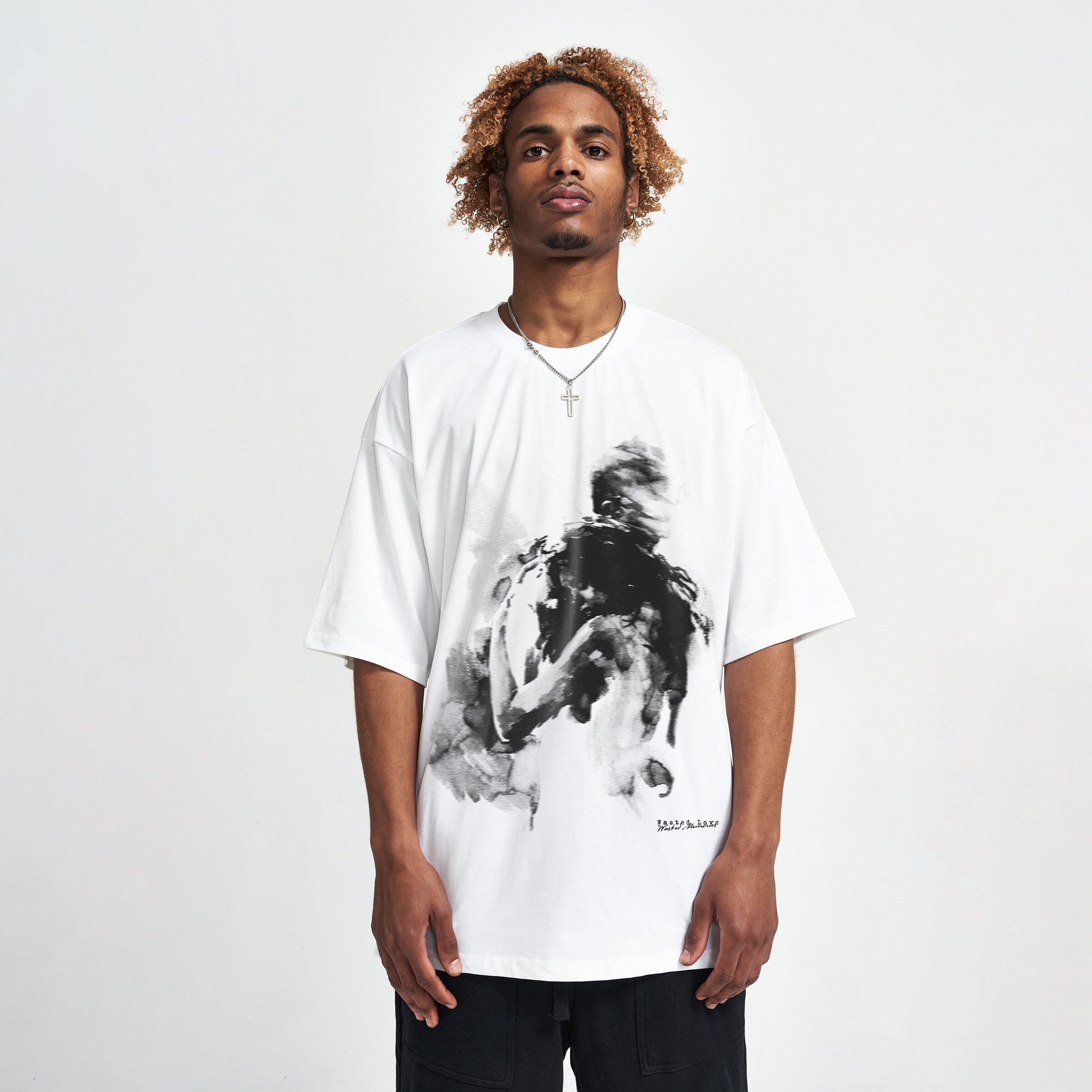 Men's Oversized Faded T-Shirt
