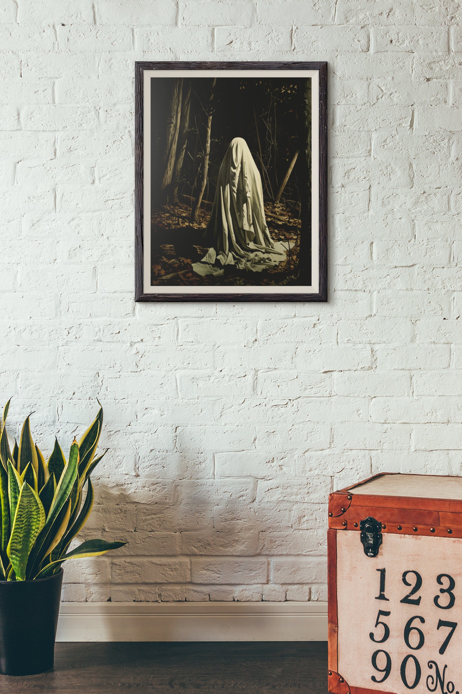 Spirit of the Forest | Gothic Fantasy Art Print | Dark Academia Wall ...