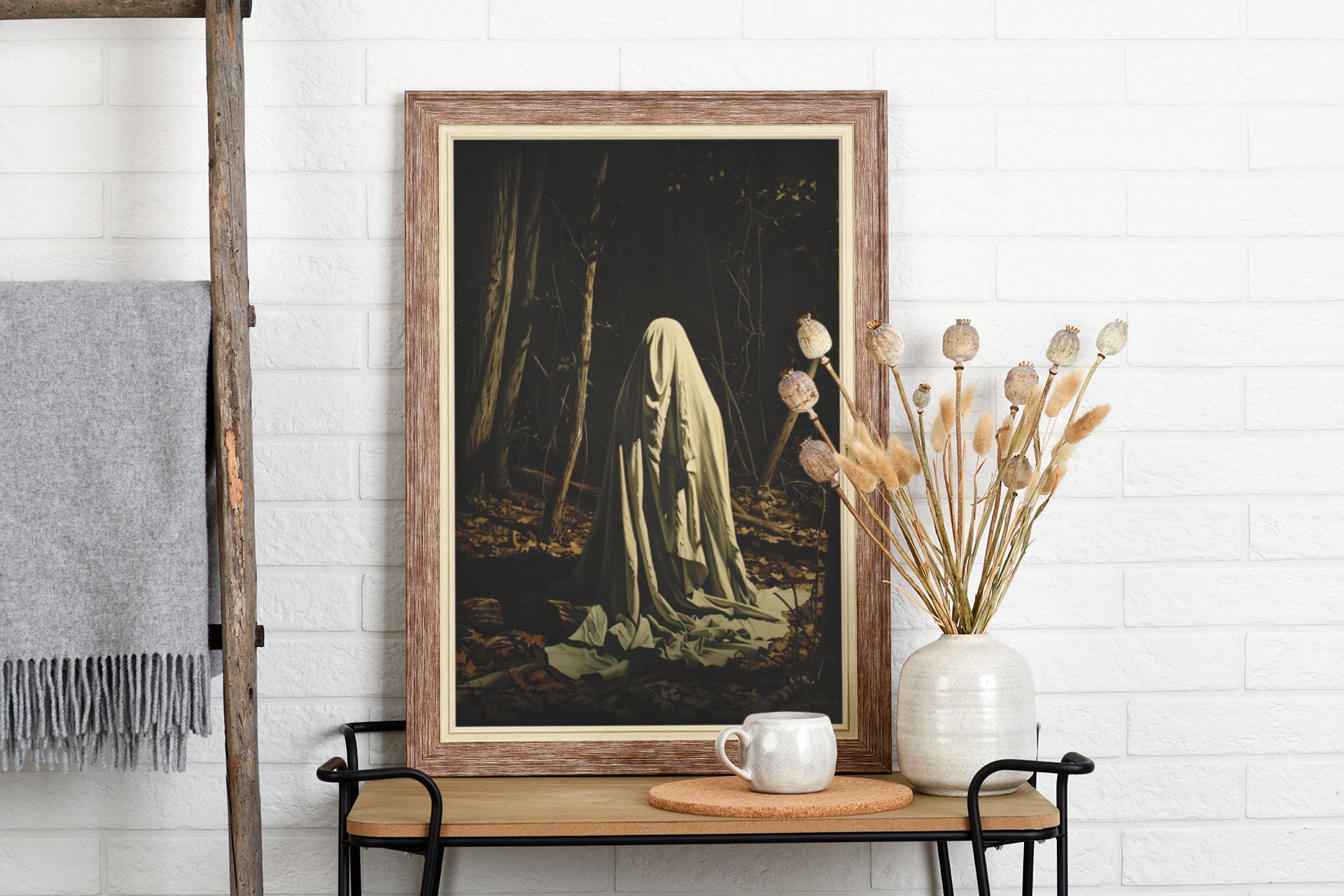 Spirit of the Forest | Gothic Fantasy Art Print | Dark Academia Wall ...