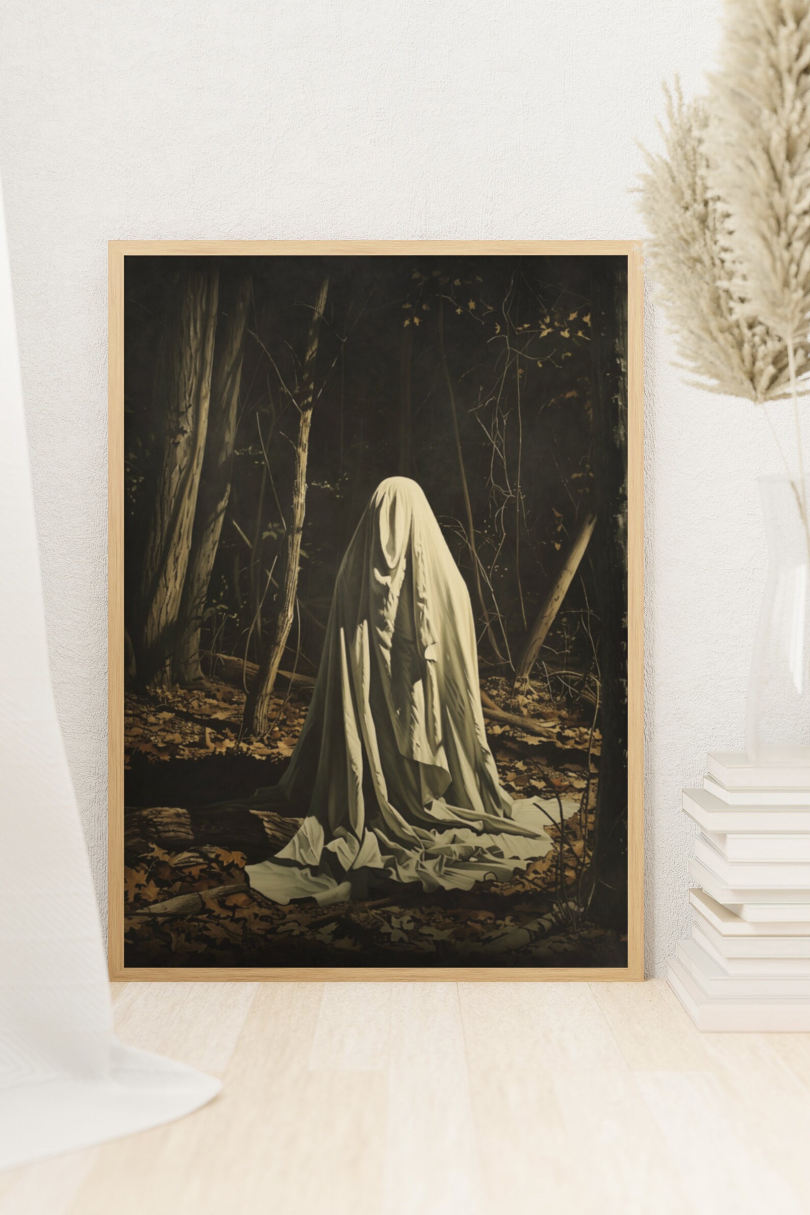 Spirit of the Forest | Gothic Fantasy Art Print | Dark Academia Wall ...
