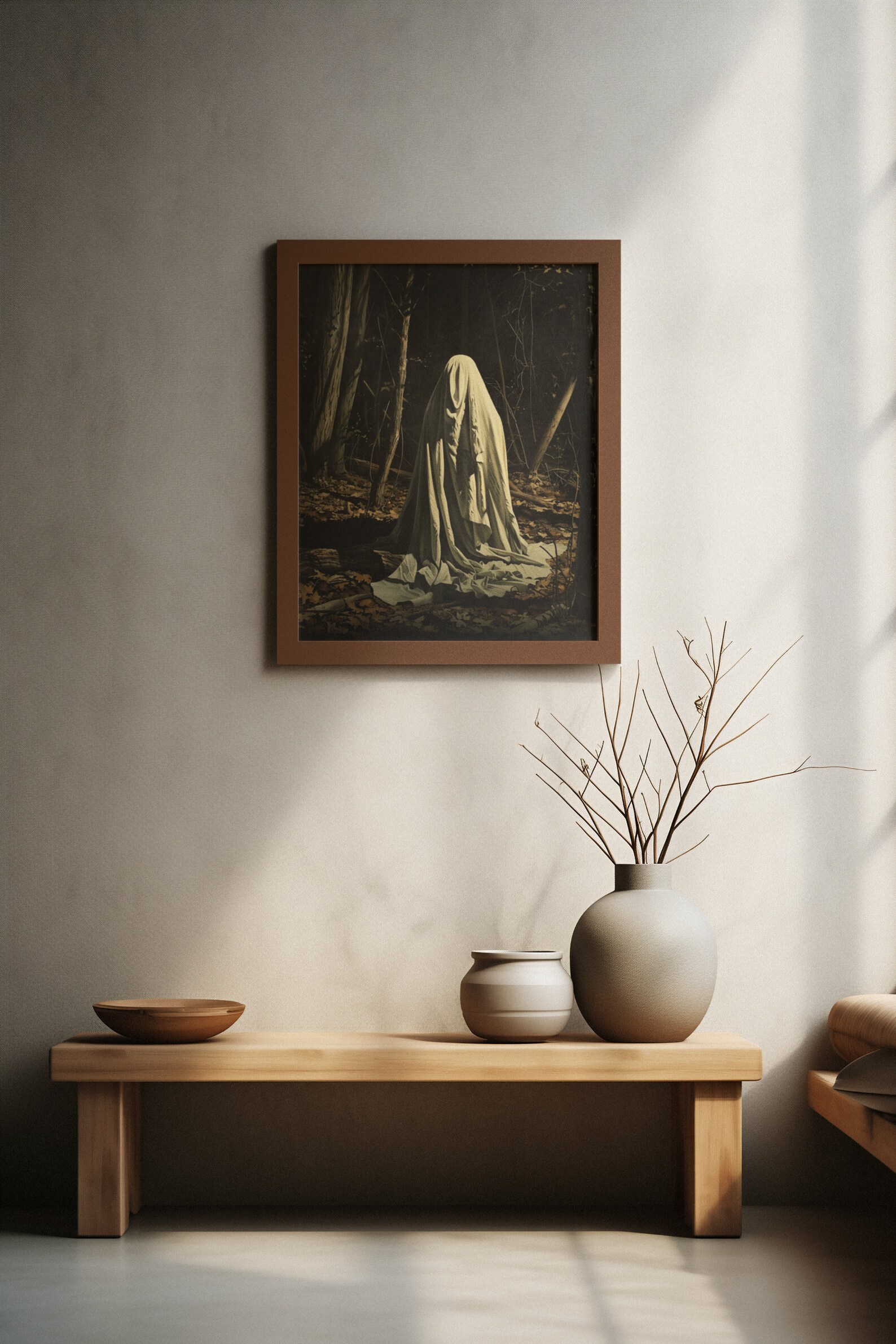 Spirit of the Forest | Gothic Fantasy Art Print | Dark Academia Wall ...