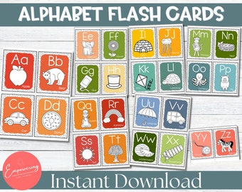 ALPHABET FLASH CARDS
