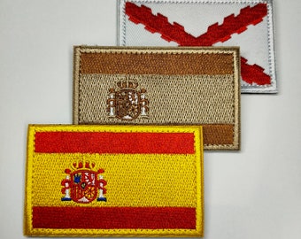 Parche de Velcro Bandera España 8 X 5 CM