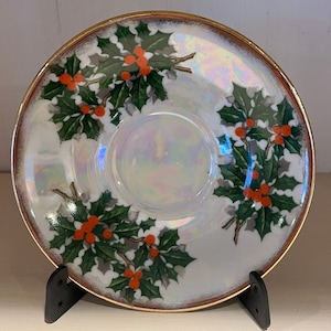 Platillo navideño vintage