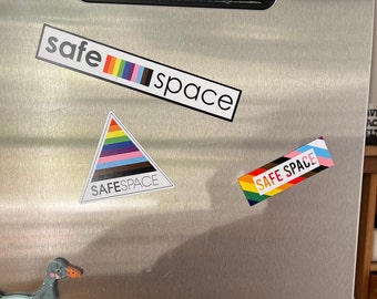 LGBTQ+ Safe Space magnets