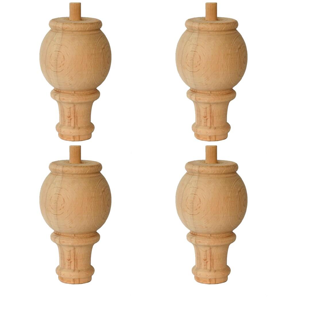 Farmhouse Charm Solid Wood Table Legs for Kitchen Dinner Etsy