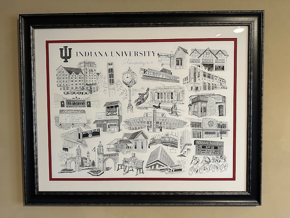 Indiana University College Campus Portrait