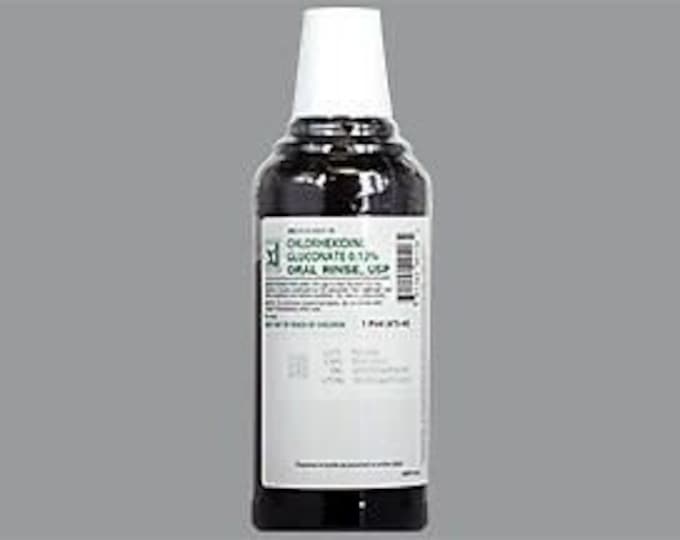 Dental Oral Rinse Gluconate Mouth Wash 16 Oz Single Sealed Bottle 0.12 Etsy