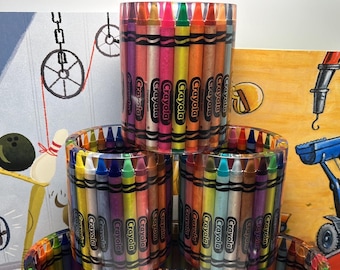 Handgefertigter Buntstiftbecher – Personalisierter, farbenfroher Schreibtisch-Organizer | Geschenk für Lehrer | Stiftehalter